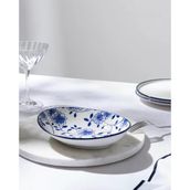Reve Bleu Seren Tabak - 19 cm - Mavi/Beyaz