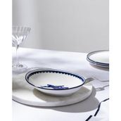 Reve Bleu Tierra Tabak - 19 cm - Mavi/Beyaz