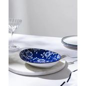 Reve Bleu Vista Tabak - 19 cm - Mavi/Beyaz