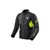 Revıt Duke H2O Motorsiklet Montu - 2XL - Siyah - Neon Sarı