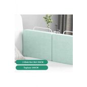 Revubaby 100 Cm Yatak Bariyeri Bebek Ve Çocuk Korkuluğu Güvenlik Bariyeri Koruma Bariyeri Green-yeşil