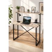 Reyo Çalışma Masası Kitaplıklı, Bilgisayar Masası, Ofis Masası Efes - 112 x 90 x 45 cm