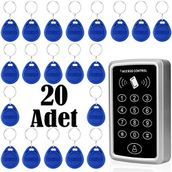 RFID 20 Adet Mavi Şifreli Kapı Kilidi