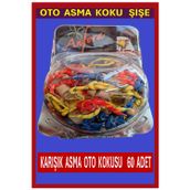 Ribbon Car Wax Karışık Asma Oto Kokusu 60 Adet