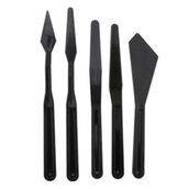 Rich FRRICH-127 Siyah Plastik 5'li Set Spatula