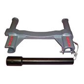 RIDGID Rıdgıd 67662 Model 300 Ve 1233 Pafta Makinesi Bağlantı Adaptörü Gri