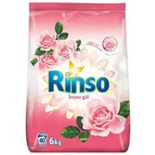 Rinso Beyaz Gül 6 kg Toz Çamaşır Deterjanı