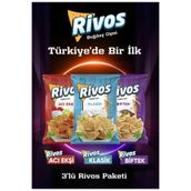 Rivos Efsane Lezzeti 3x56 gr Buğday Cipsi