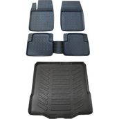 Rizline Bmw 1 Serisi E87 2007 3D Havuzlu Paspas ve Bagaj Havuzu Set