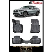 Rizline BMW X4 2022 Model 3D Havuzlu Paspas