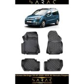 Rizline Citroen Berlingo 2017 3D Havuzlu Paspas