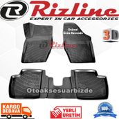 Rizline Citroen C4 3D Havuzlu Paspas