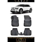 Rizline Citroen Cactus 2021 Model 3D Havuzlu Paspas