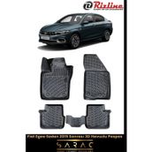 Rizline Fiat Egea Sedan 2017 Model 3D Havuzlu Paspas