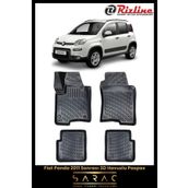 Rizline Fiat Panda 2016 Model 3D Havuzlu Paspas