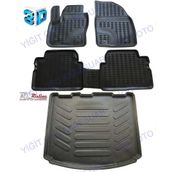 Rizline Ford Kuga 2013-2019 Siyah 3D Havuzlu Paspas