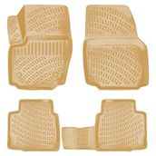 Rizline Ford Mondeo 2007-2014 Uyumlu Bej 3D Havuzlu Paspas