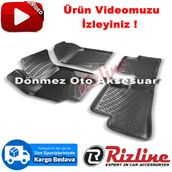 Rizline Hyundai Accent Era 2006 2011 Siyah 3D Havuzlu Paspas