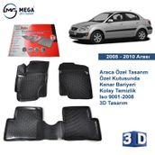 Rizline Kia Rio 2005-2010 3D Havuzlu Paspas