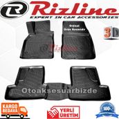 Rizline Renault Megane 3D Havuzlu Paspas