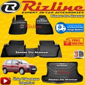 Rizline RZPAS251084 Ford Fusion 2002-2012 3D Havuzlu Paspas