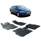 Rizline Skoda SuperB 3D Havuzlu Paspas
