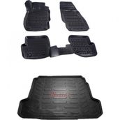 Rizline Volkswagen Passat B6 2005-2010 Arası 3D Havuzlu Paspas ve Bagaj Havuzu Set