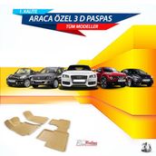 Rizline Volvo S80 3D 2006 - 2016 Havuzlu Paspas