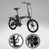 RKS DS10 Pro Alfa Romeo R-1 Katlanabilir İnce Teker Elektrikli Bisiklet