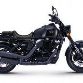 Rks K-Light 250 Chopper Motosiklet Mat Siyah