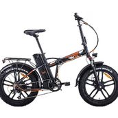 RKS RSIII Pro X Siyah Katlanabilir Elektrikli Bisiklet