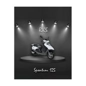 Rks Spontını 125 Motosiklet Beyaz