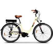 RKS YS8 Beyaz (Krem) Elektrikli Bisiklet
