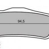 Rms Bajaj Discover 150 S Ön Fren Balata