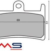 Rms Yamaha T-Max 530 DX ABS Ön Fren Balata