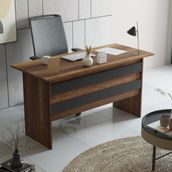Robin Home Verona A Ofis Çalışma Masası Bilgisayar Masası - Y: 73 cm D: 60 cm G: 140 cm - Kahverengi