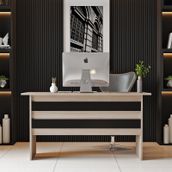 Robinhome Robin Home Verona A Ofis Büro Çalışma Masası Meşe - Siyah