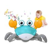 Robo Kids Yengeç Emekleme Oyuncağı Yeşil Renk (Şarj Edilebilir)