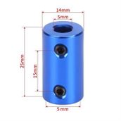 Robocombo 3D Yazıcı 5x5 mm Sabit Kaplin Şaft