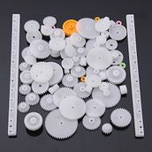 Robotistan 75 Parça Plastik Dişli Çark Seti