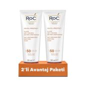 ROC Leke Karşıtı SPF50 2x50 ML Yüz Güneş Kremi