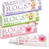 Rocs Baby 3x45 gr Karma Set 0-3 Yaş Diş Macunu