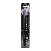 Rocs Black Edition Mor Orta Sert Diş Fırçası
