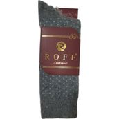 Roff Çorap Yünlü Lambswool Koyun Kılı Kışlık Erkek Çorap 4 Lü Paket 40-44 Numara - 40 - 44 - Füme
