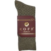 Roff Çorap Yünlü Lambswool Koyun Kılı Kışlık Erkek Çorap 9 Lu Paket - 40 - 44 - Kahverengi