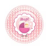 Roll Up Kız Bebek 23 cm Karton Tabak