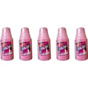 Roll-Up Party Dreams Parti Davet Piknik Renkli Plastik Sert Mika Bardak - Pembe - 25'Li 5 Paket