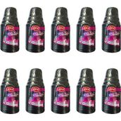Roll-Up Party Dreams Parti Davet Piknik Renkli Plastik Sert Mika Bardak - Siyah - 25'Li 10 Paket