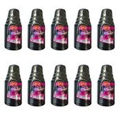 Roll-Up Roll-up Party Dreams Parti Davet Piknik Renkli Plastik Sert Mika Bardak - Siyah - 25'li 10 Paket