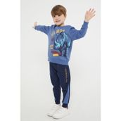 RolyPoly Big Bros Mavi Erkek Çocuk Eşofman Takım